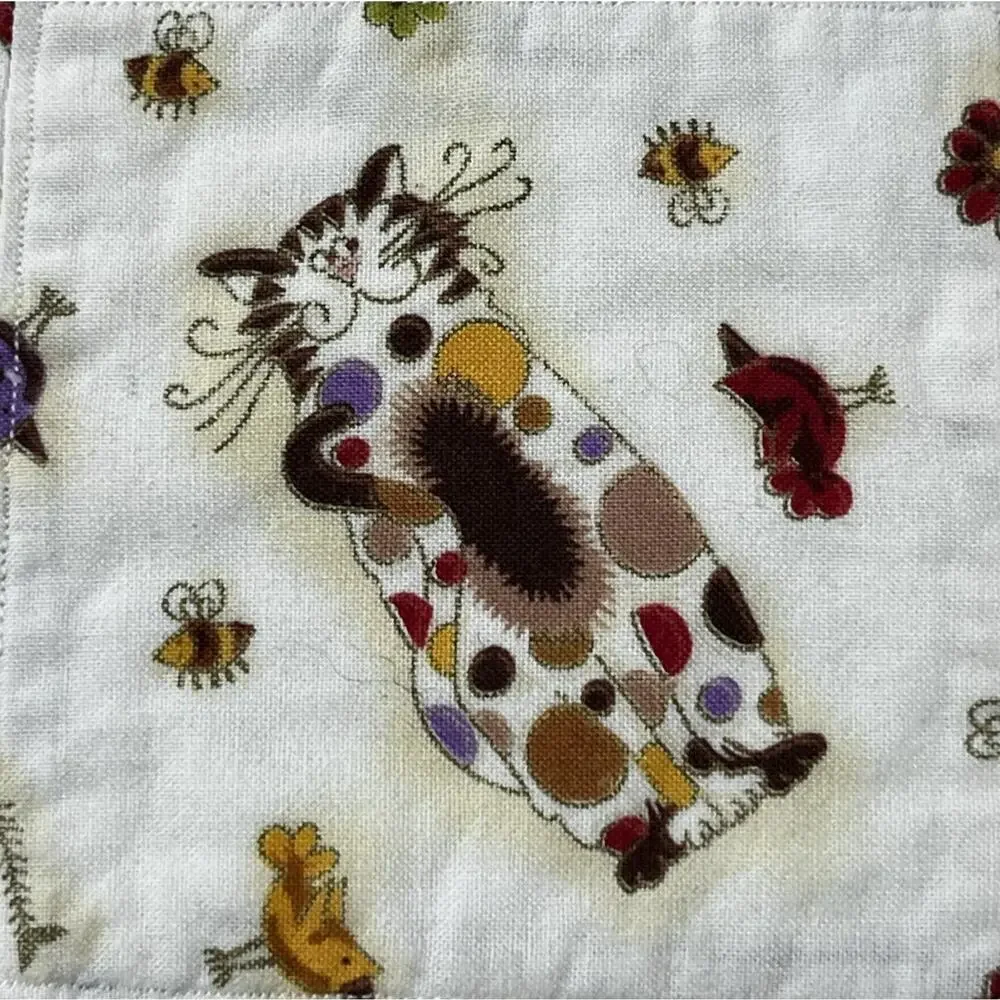 Handmade Cat Quilt 27